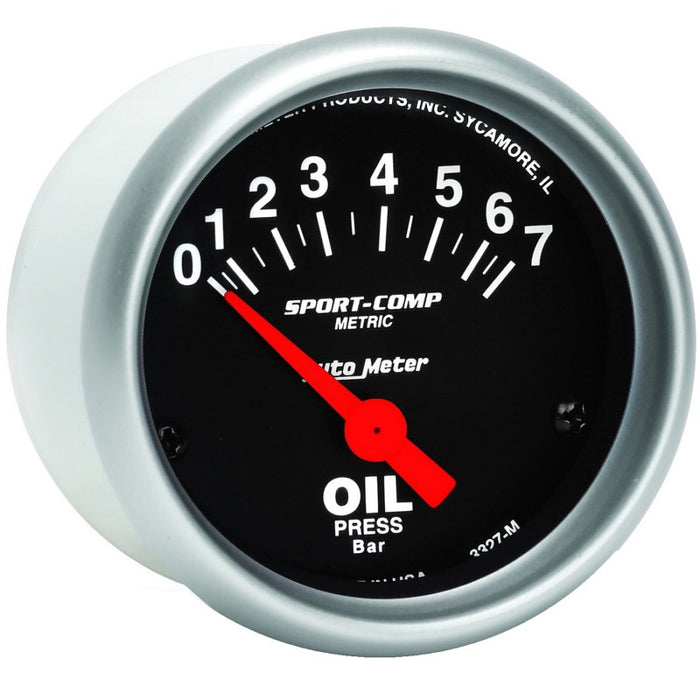 Autometer ATM3327-M 2-1/16 Mini S/C Oil Pressure Gauge - Metric