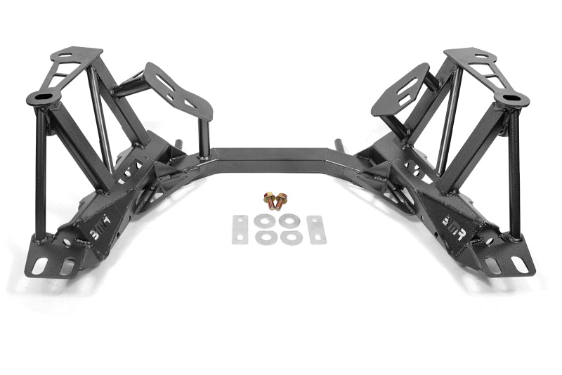 BMR Suspension KM744H BMR 96-04 Ford Mustang K-Member w/o Spring Perches - Black Hammertone