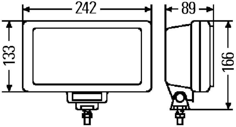 Hella H12300021 Spotlight 1NE