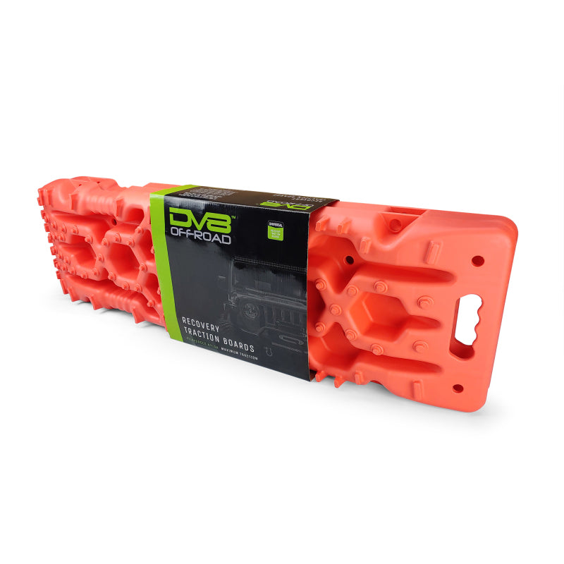 DV8 Offroad RTB1-01RD Recovery Traction Boards w/ Carry Bag - Red