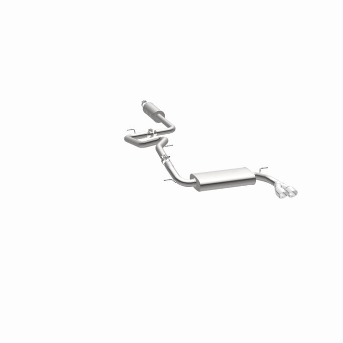 Magnaflow 15072 MagnaFlow 12 Ford Focus L4 2.0L HB Single Straight P/S Rear Exit Stainless Cat Back Perf Exhaust