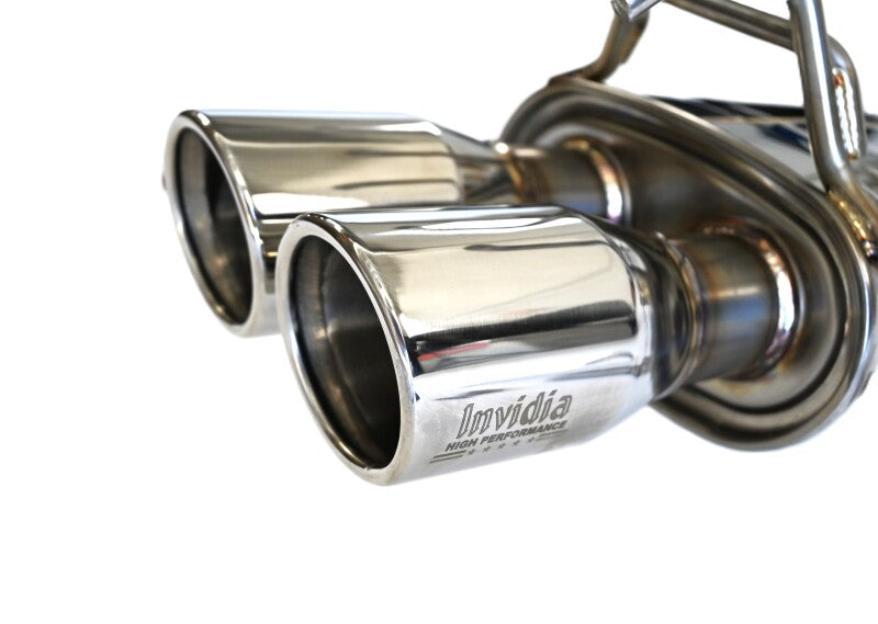 Invidia HS22TGCQ32RSL 22+ Toyota GR Corolla Q300 Rolled S.S Tip Cat-Back