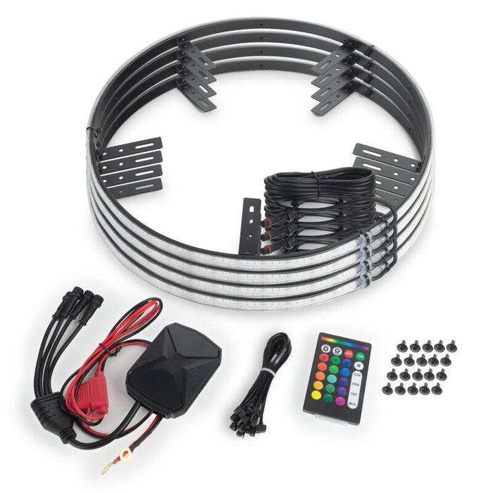 ORACLE Lighting 4238-BC2 LED Illuminated Wheel Rings 16.5in PLASMA ColorSHIFT w/BC2 Bluetooth Controller