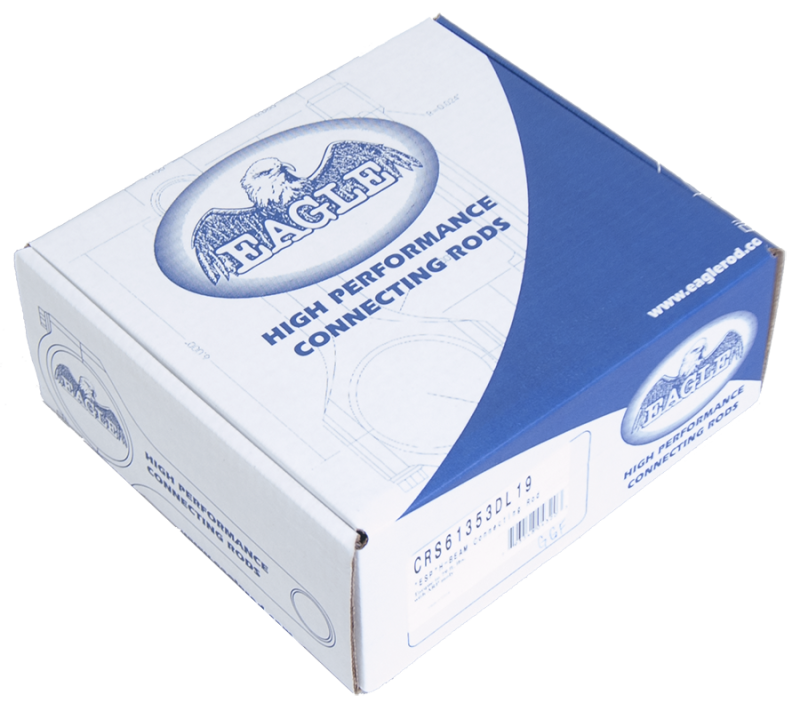 Eagle EAGCRS61353DL19 BBC 4340 Forged H-Beam Rods 6.135