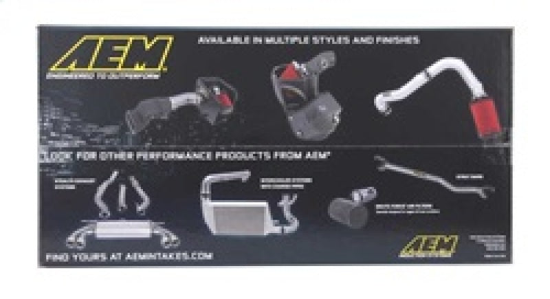 AEM Induction 22-413R 96-00 Civic CX DX & LX Red Short RAM Intake