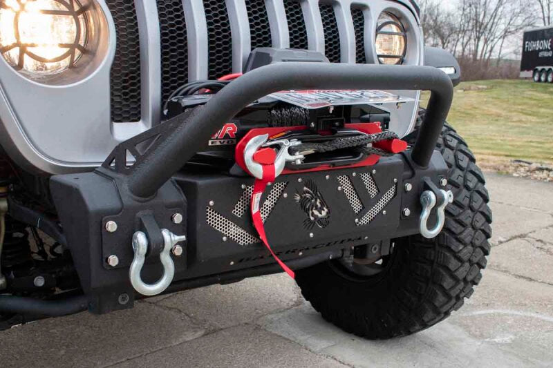 Fishbone Offroad FB22341 07-18 Jeep Wrangler JK Barracuda Modular Front Bumper - Base