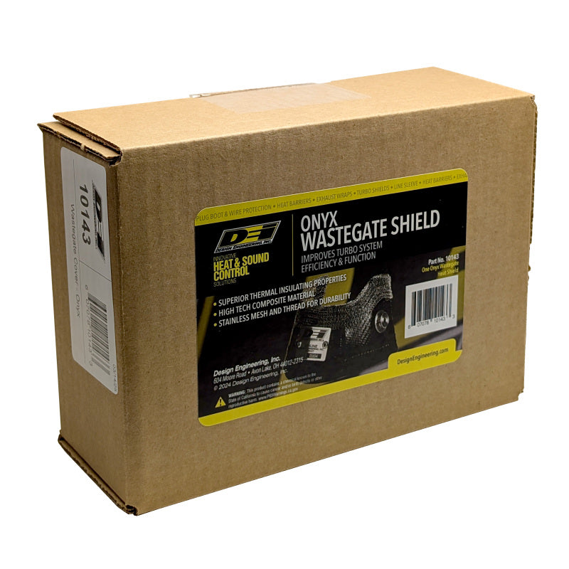 DEI 10143 Wastegate Shield - Turbosmart 40mm to 45mm - Onyx