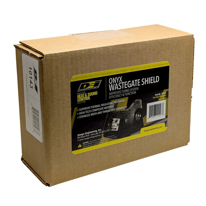 DEI 10143 Wastegate Shield - Turbosmart 40mm to 45mm - Onyx