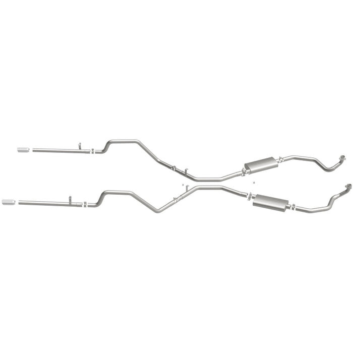 Magnaflow Perf Exhaust MAG16724 61-64 Chevy Impala Crossmember Back Exhaust