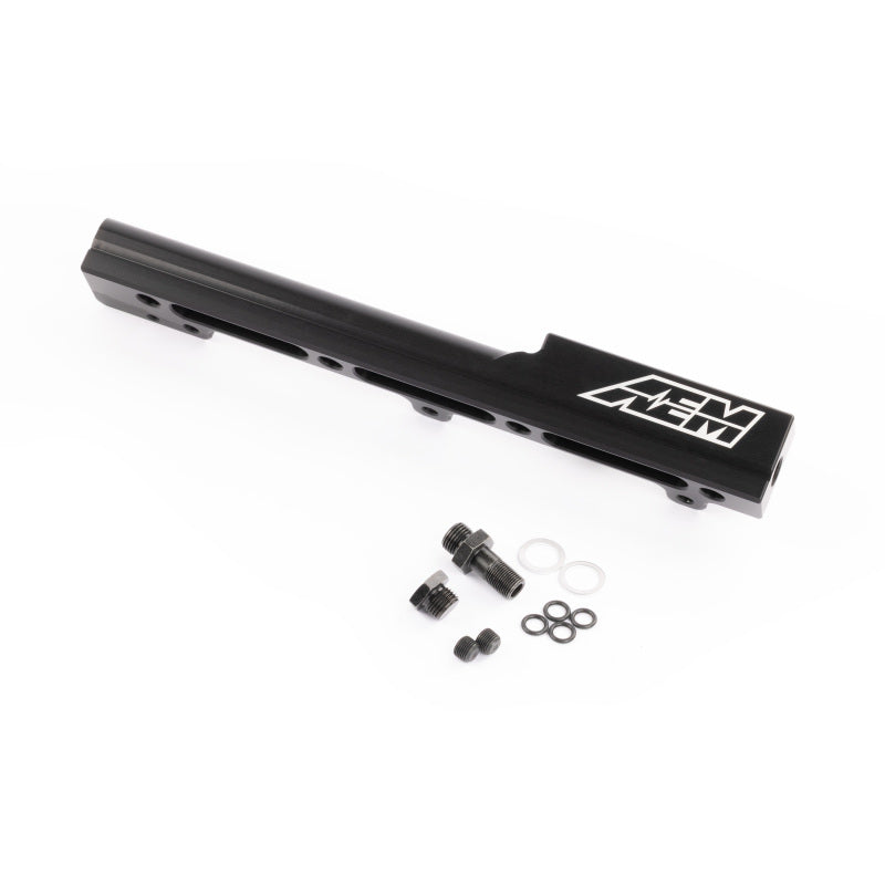 AEM 25-103BK 99-00 Honda Civic Si Black Fuel Rail