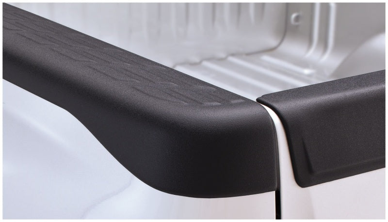 Bushwacker 49524 07-13 GMC Sierra 1500 Fleetside Bed Rail Caps 97.6in Bed - Black