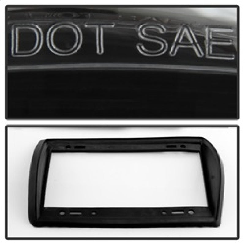 SPYDER 5002914 Spyder Ford Excursion 00-06/Econoline 150/250/350/450/550 95-06 Euro Tail Lights Blk ALT-YD-FEC00-BK