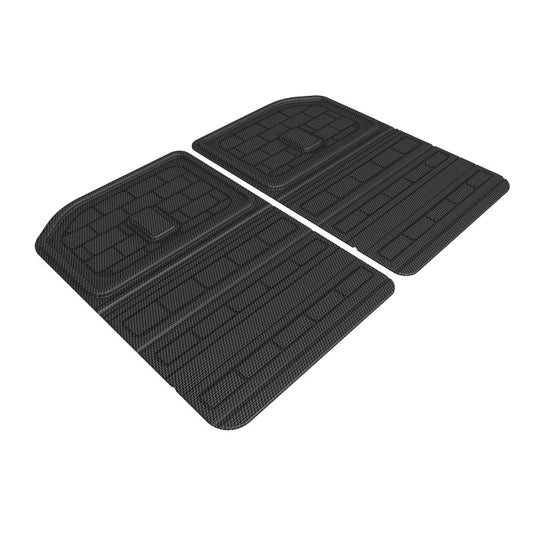 3D MAXpider Q1RI0011309 22-23 Rivian R1S Kagu Black 3Rd Row Seat Back Protector
