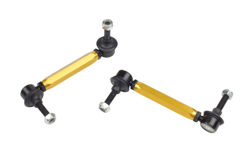 Whiteline KLC102 03-06 Mitsubishi Lancer Evo 8/9 Rear Swaybar link kit-adjustable ball end links