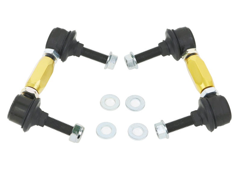 Whiteline KLC140-090 Universal Swaybar Link Kit-Heavy Duty Adjustable Ball Joint