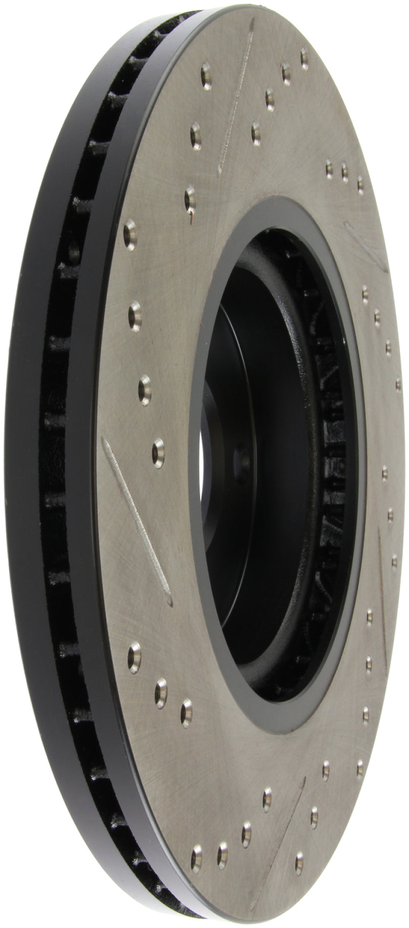 Stoptech 127.42080L StopTech 06-07 350Z / 05-07 G35 exp Sport/ 06-07 G35X SportStop Slotted & Drilled Front Left Rotor