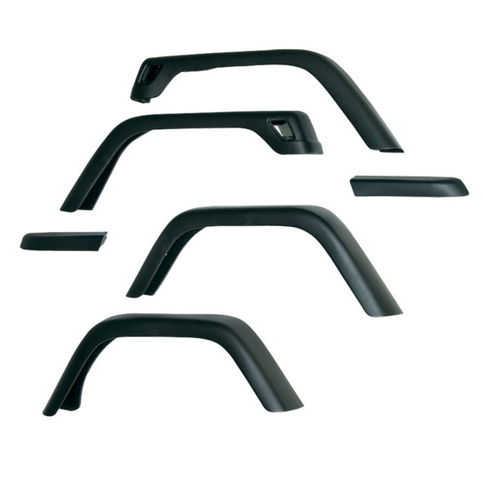 OMIX 11608.11 Omix 7-Inch Fender Flare Kit- 97-06 Jeep Wrangler