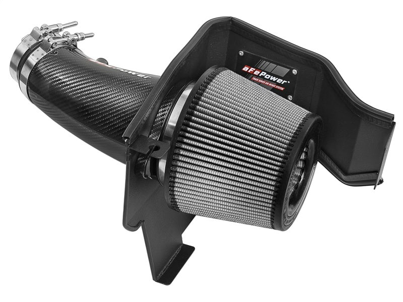aFe 51-12172-C POWER Magnum FORCE Carbon Fiber Stage 2 Pro Dry S CAIS - 11-18 Dodge Challenger/Charger V8-6.4L