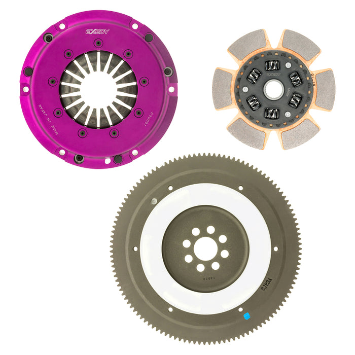 Exedy HH03SD 2002-2006 Acura RSX L4 Hyper Single Clutch Sprung Center Disc Push Type Cover