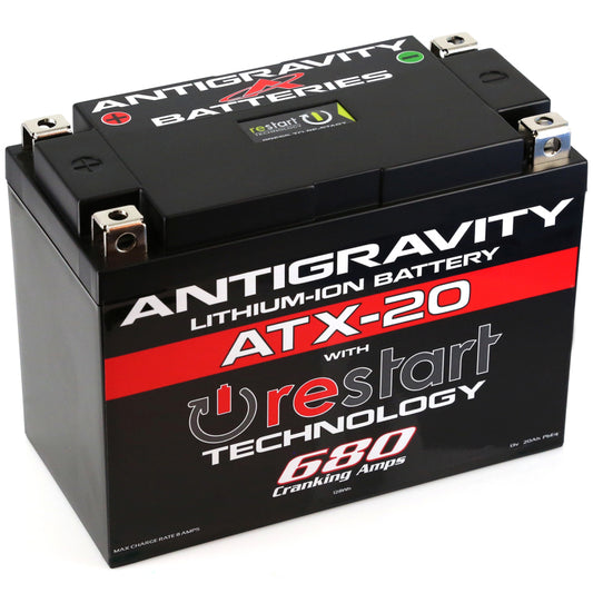 Antigravity Batteries AG-ATX20-RS Antigravity YTX20 Lithium Battery w/Re-Start