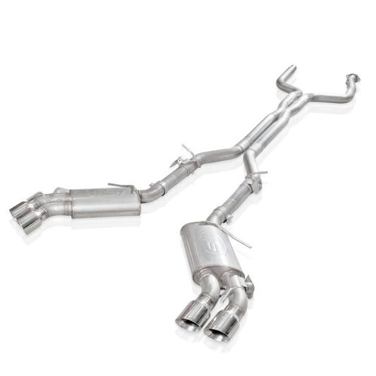 Stainless Works CA16AVCB 2016-18 Camaro SS Exhaust 3in X-Pipe AFM Valves NPP Replacement Valves 4in Quad Tips