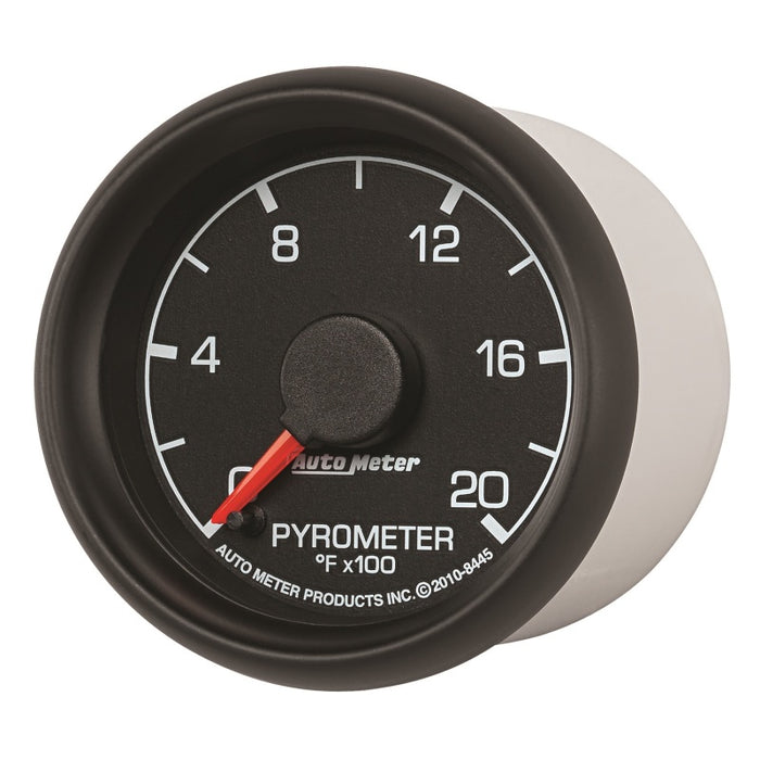 AutoMeter 8445 Autometer Factory Match Ford 52.4mm Full Sweep Electronic 0-2000 Deg F EGT/Pyrometer Gauge