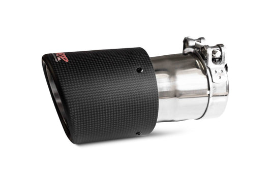 MBRP T5151CF Universal Carbon Fiber Tip 4.5in OD / 3in Inlet / 7.7in L