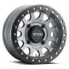 Method Wheels MR40157012852B Method MR401 UTV Beadlock 15x7 / 5+2/38mm Offset / 5x4.5 / 72 CB Titanium - Matte Black Ring Wheel