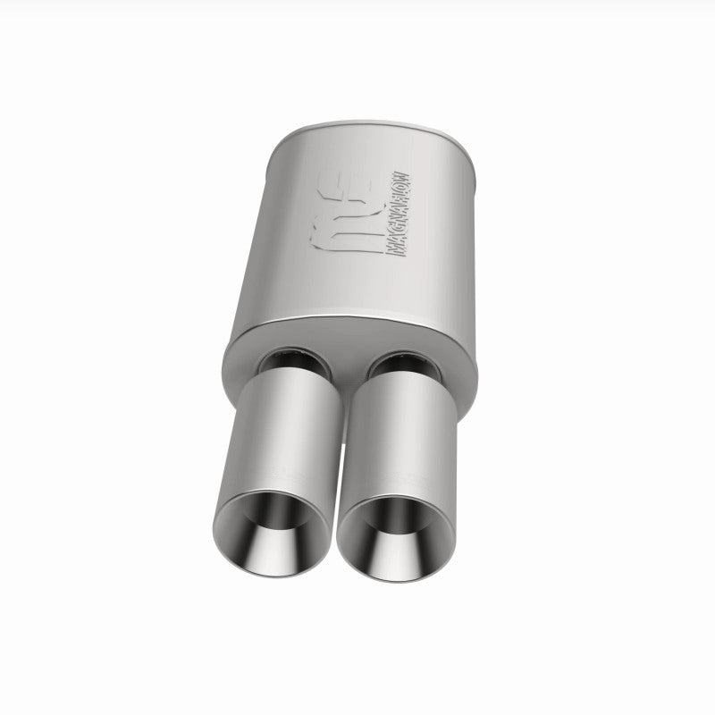 Magnaflow 14816 MagnaFlow Muffler W/Tip Mag SS 14X5X8 2.25/3.