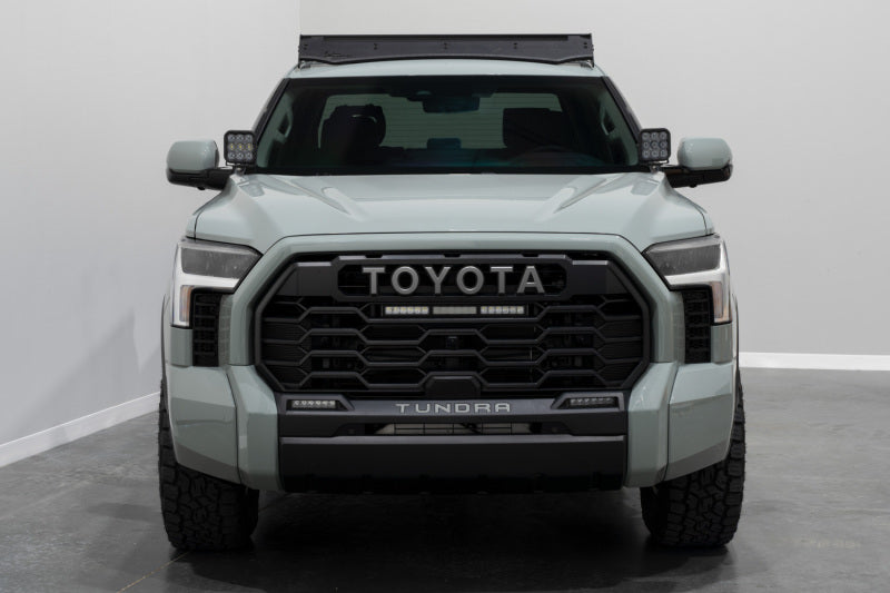 Diode Dynamics DD7416 2022+ Toyota Tundra TRD Pro Grille Light Bar Kit - Amber Combo