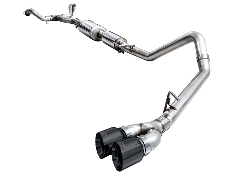AWE Tuning 3015-33063 AWE 0FG Exhaust for 3rd Gen Toyota Tundra - Dual Diamond Black Tips