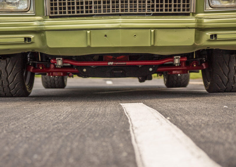 UMI Performance 303534-B 78-88 GM G-Body Solid Front & Rear Sway Bar Kit