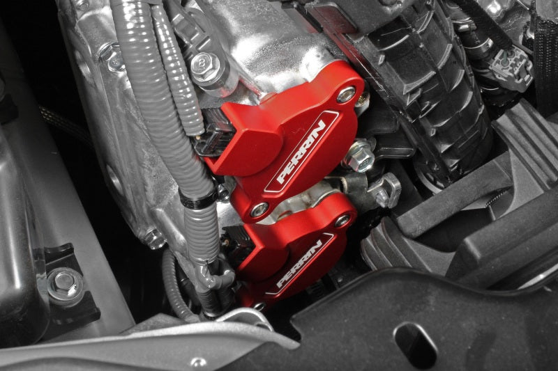 Perrin Performance PSP-ENG-172RD PERRIN 15-25 Subaru WRX / 04-18 Forester / 20-25 OBXT & LGXT Cam Solenoid Cover - Red
