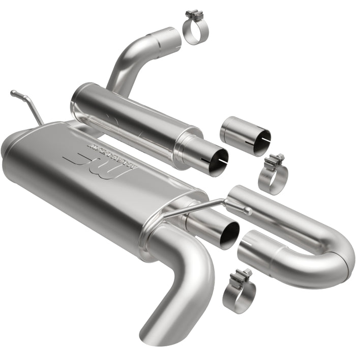 Magnaflow 19620 MagnaFlow 18-23 Jeep Wrangler JL 2.0L/3.6L Overland Series Axle-Back Exhaust