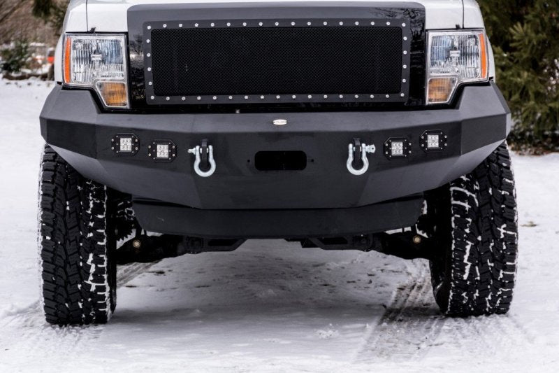 DV8 Offroad FBFF1-02 09-14 Ford F-150 Winch Ready Front Bumper