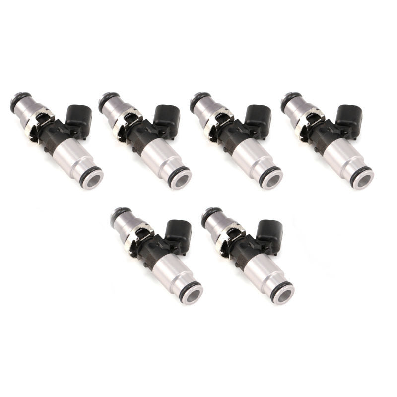 Injector Dynamics 2600.60.14.14B.6 2600-XDS Injectors - 60mm Length - 14mm Top - 14mm Bottom Adapter (Set of 6)