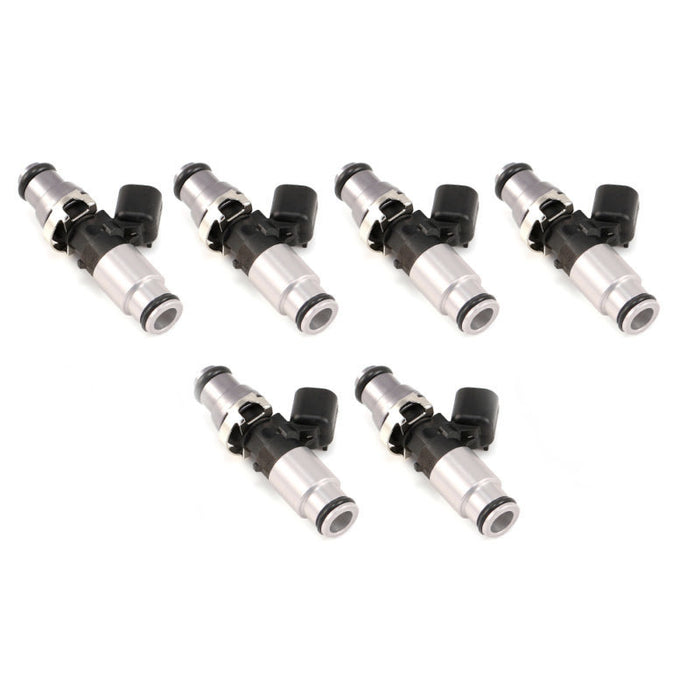 Injector Dynamics 2600.60.14.14B.6 2600-XDS Injectors - 60mm Length - 14mm Top - 14mm Bottom Adapter (Set of 6)