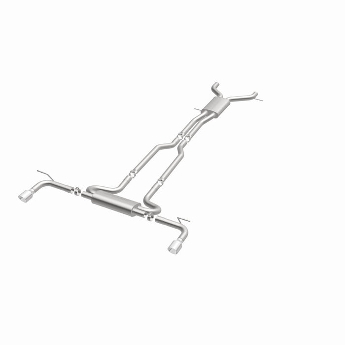 Magnaflow 15085 MagnaFlow 07 Audi Q7 V8 4.2L Dual Split Rear Exit Stainless Cat-Back Perf Exhaust