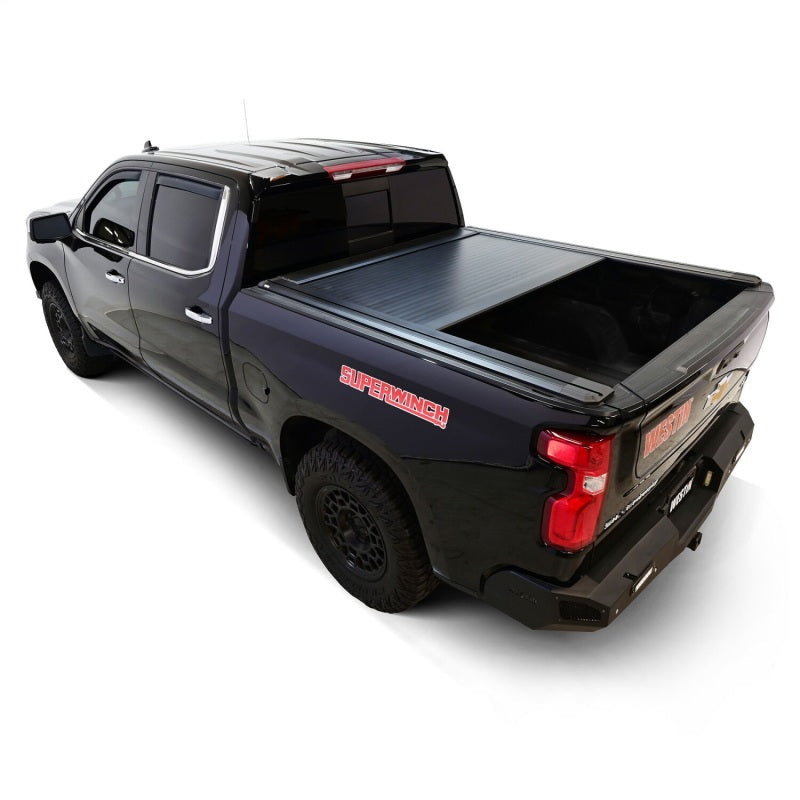 Westin 19-54745 19-26 Chev/GMC Silverado/Sierra 1500 5ft 8in Bed Electric Retractable Tonneau Cover - Black