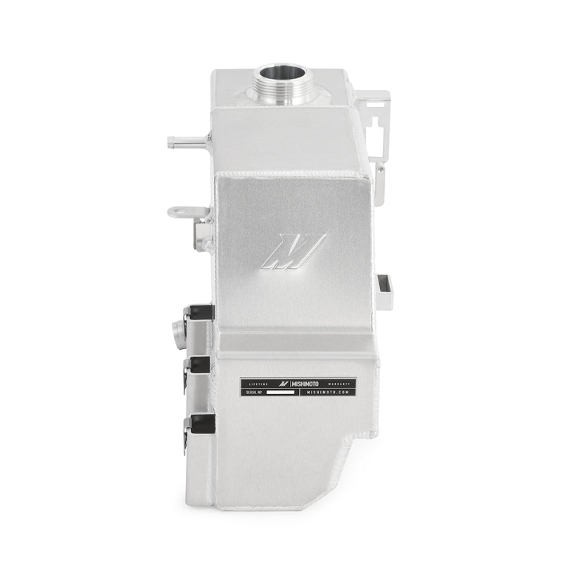Mishimoto MMRT-F2D-11PN 11-19 Ford 6.7L Powerstroke Aluminum Degas Tank - Natural