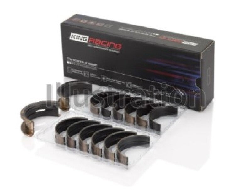 King Engine Bearings MB7772XPSTDX Subaru EZ30/EZ30D Performance Main Bearing Set - Size STDX