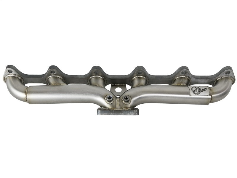 aFe 48-32020 Twisted Steel Header Turbo Manifold (T3) 98.5-02 Dodge Diesel Trucks L6 5.9L (td)