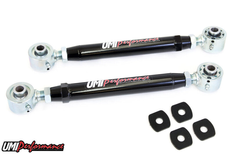 UMI Performance 2524-B 08-09 Pontiac G8 10-14 Camaro Toe Rods Adj Roto-Joint