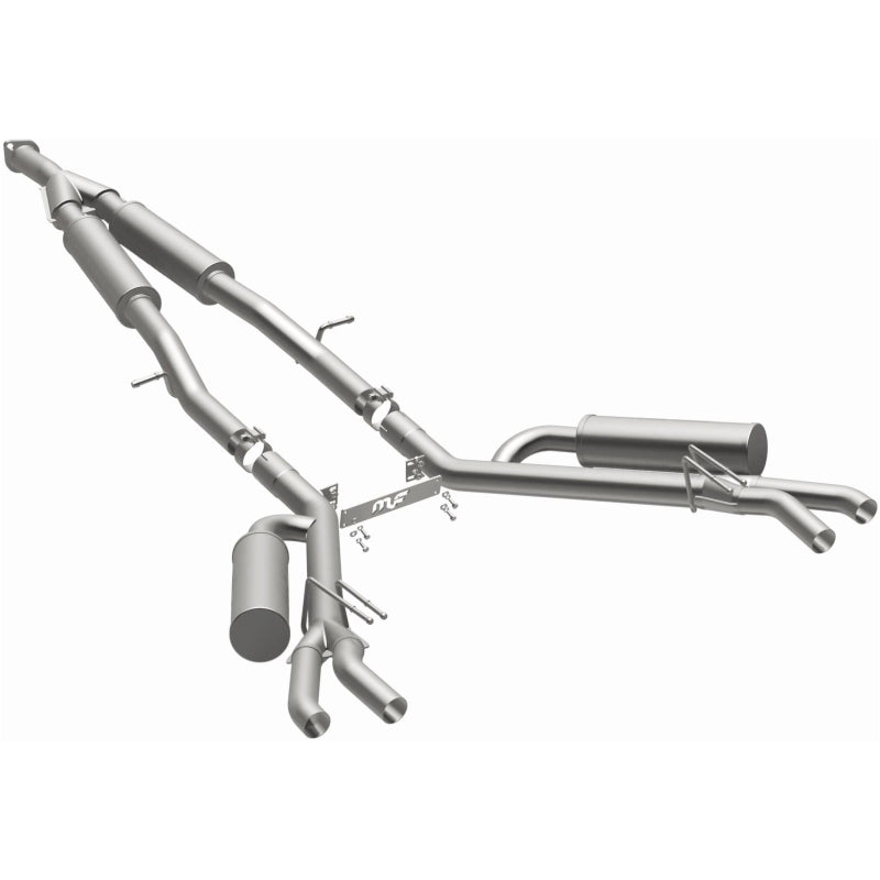 Magnaflow 19405 MagnaFlow Cat-Back Competition Exhaust 18-19 Kia Stinger L4-2.0LGAS Quad 2.5in Stainless Tips