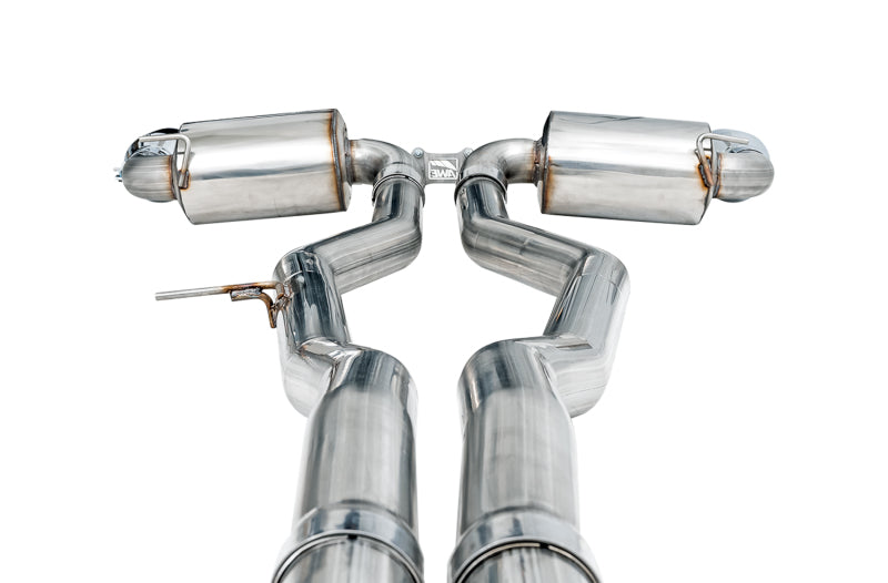 AWE Tuning 3020-32058 AWE 2020 Toyota Supra A90 Non-Resonated Touring Edition Exhaust - 5in Chrome Silver Tips