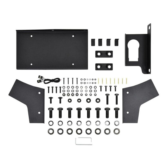 Westin 59-82045 18-19 Jeep Wrangler JL WJ2 Rear Bumper w/ Sensors (Excl. Wrangler JK) - Textured Black