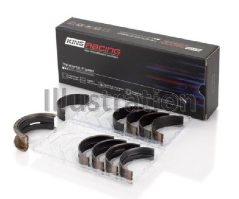 King Engine Bearings MB5013XP001 Chevy LS1 / LS6 / LS3 (Size 001) Performance Main Bearing Set