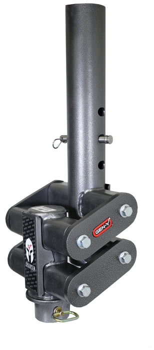 GEN-Y Hitch GH-7082 Gen-Y Spartan Torsion-Flex 5in Offset 4in RD Tube Gooseneck 2-5/16in Coupler Standard Height