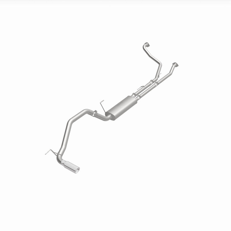 Magnaflow 19421 MagnaFlow CatBack 07-15 Nissan Titan V8 LGAS/LFLEX Single MF Polished Stainless Exhaust