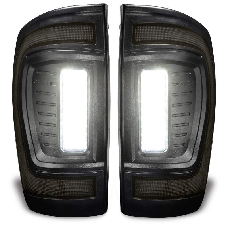 ORACLE Lighting 5911-504-T Oracle Lighting 16-23 Gen 3 Toyota Tacoma Black Series Flush Style LED Tail Lights